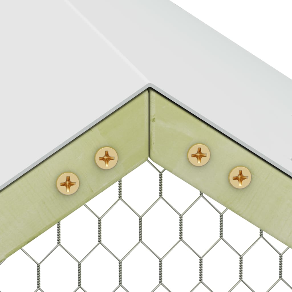vidaXL Kippenhok 4,5x1,5x2 m geïmpregneerd grenenhout - Aashly