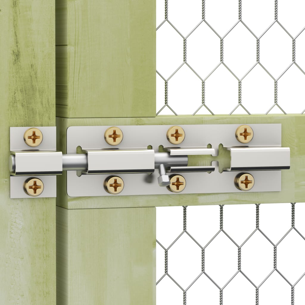 vidaXL Kippenhok 1,5x1,5x1,5 m geïmpregneerd grenenhout - Aashly