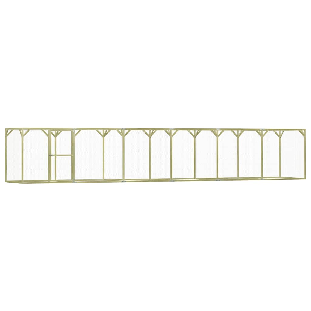 vidaXL Kippenhok 1,5x1,5x1,5 m geïmpregneerd grenenhout - Aashly