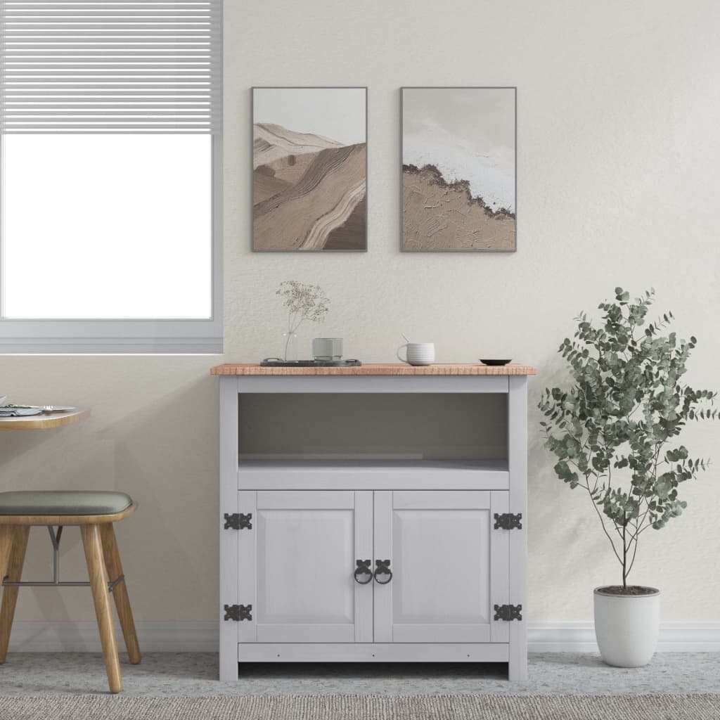 vidaXL Tv-meubel Mexicaans grenenhout Corona-stijl 80x43x78 cm