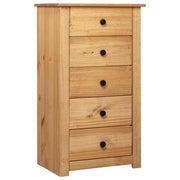 vidaXL Dressoir Panama Range 46x40x89 cm grenenhout - Aashly