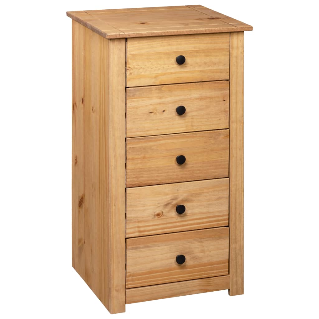 vidaXL Dressoir Panama Range 46x40x89 cm grenenhout - Aashly