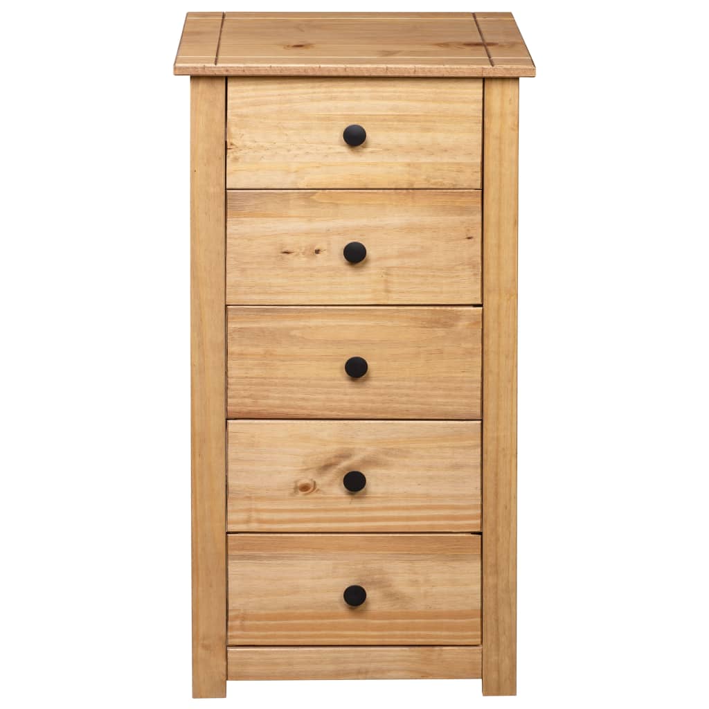 vidaXL Dressoir Panama Range 46x40x89 cm grenenhout - Aashly