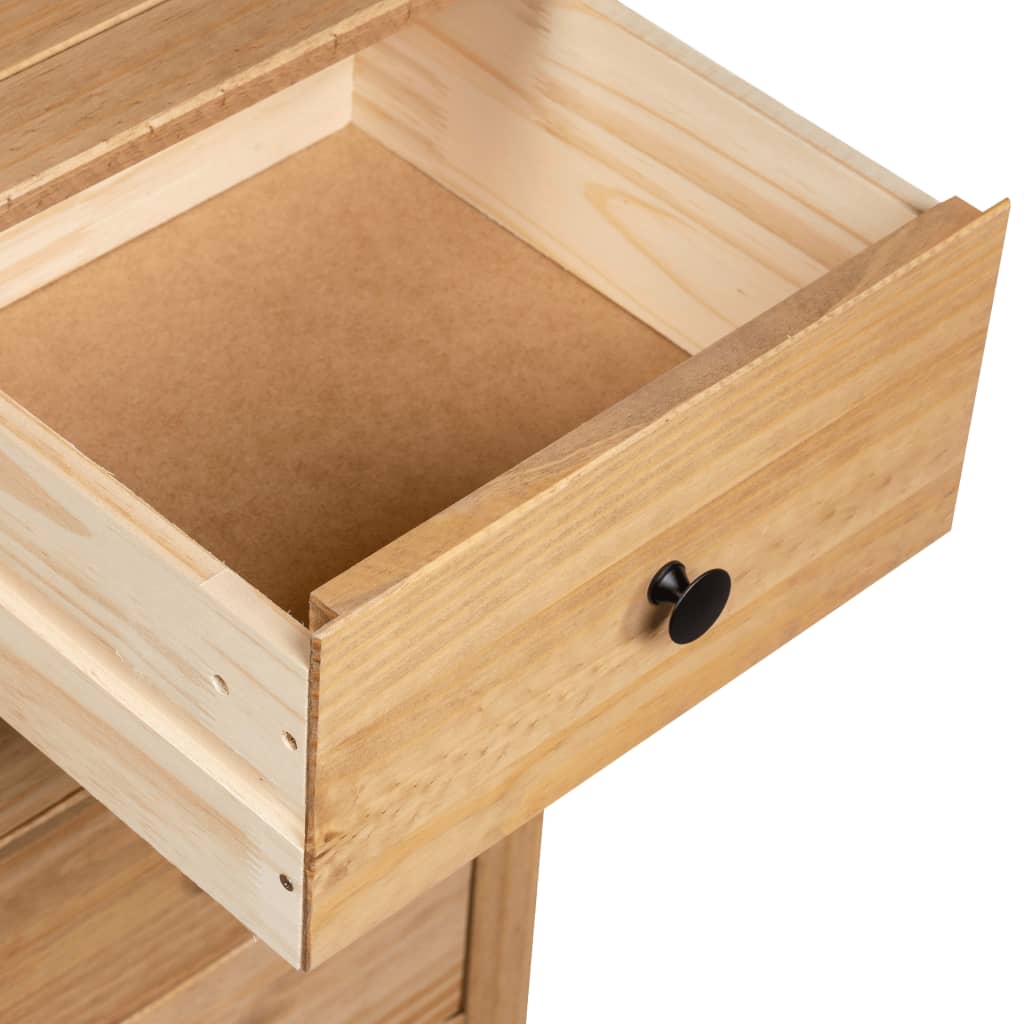vidaXL Dressoir Panama Range 46x40x89 cm grenenhout - Aashly