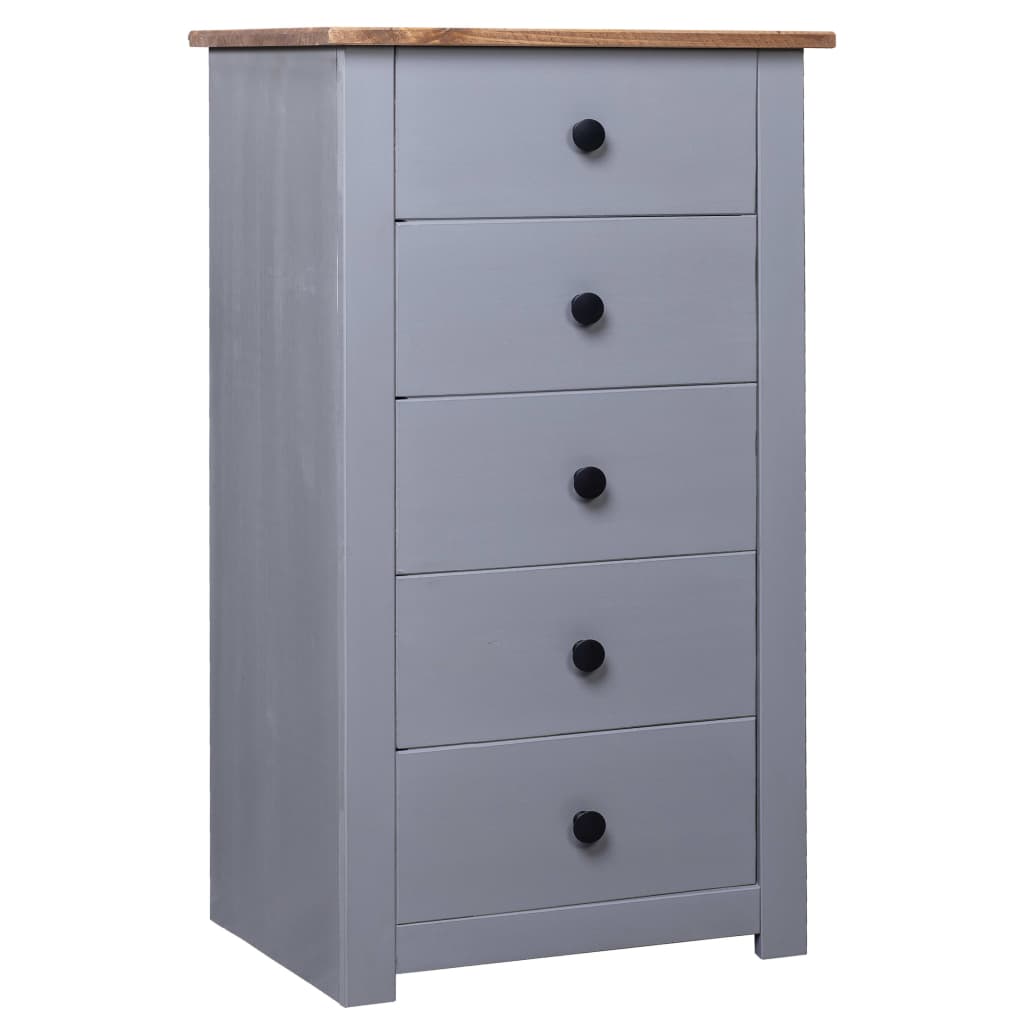 vidaXL Dressoir Panama Range 46x40x89 cm grenenhout - Aashly