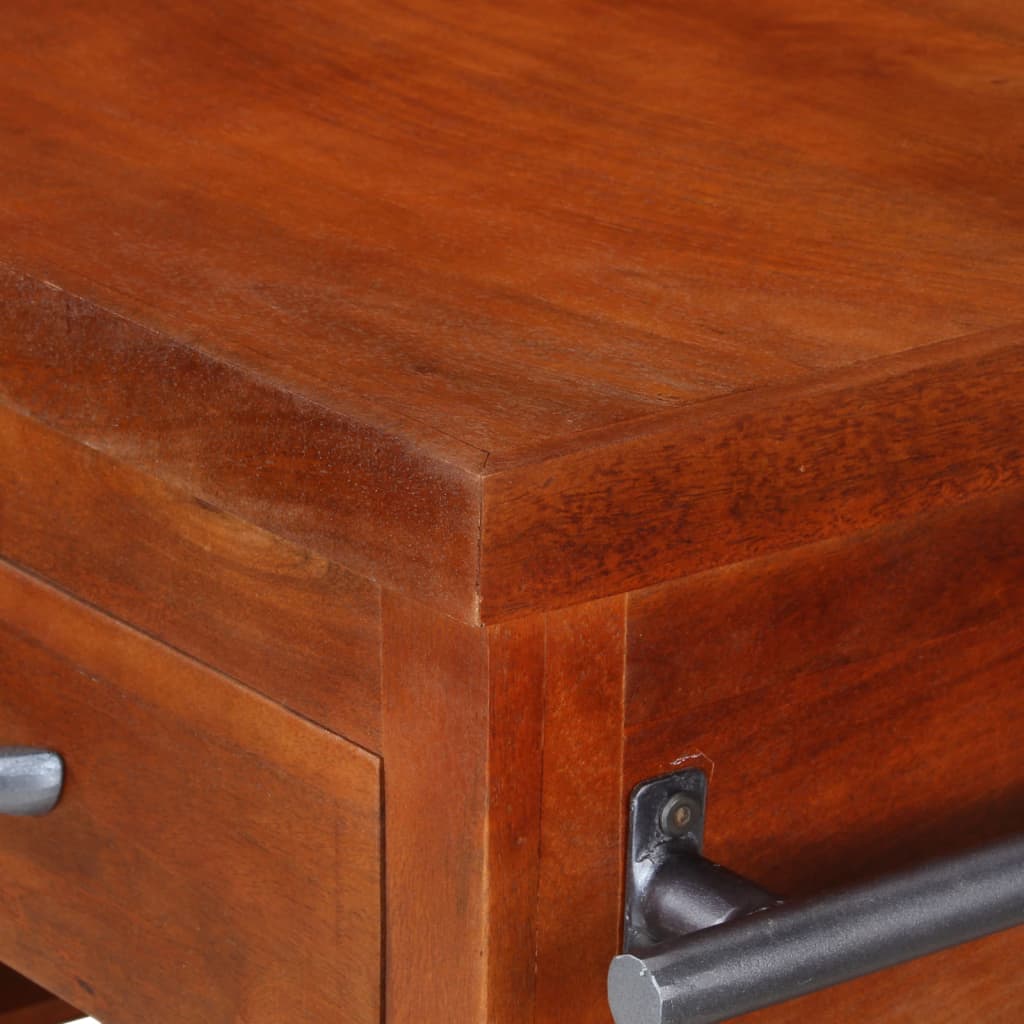 vidaXL Keukentrolley 100x48x89 cm massief acaciahout - Aashly