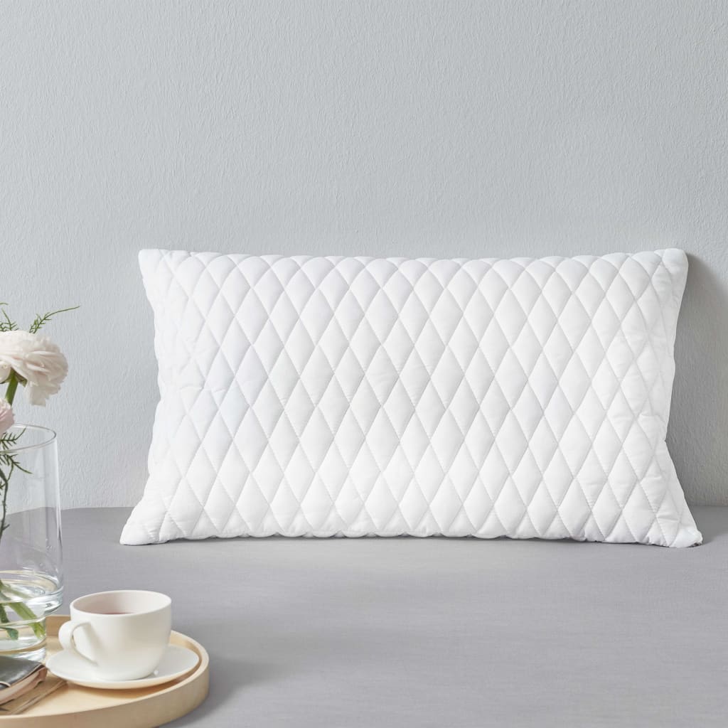 vidaXL Kussens 2 st 80x40x14 cm traagschuim - Aashly
