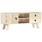 vidaXL Tv-meubel 110x30x44 cm massief mangohout