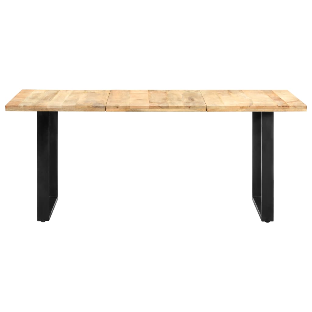 vidaXL Dining table 180x90x76 cm solid reclaimed wood