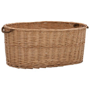 vidaXL Houtmand met handvatten 78x54x34 cm natuurlijk wilgenhout