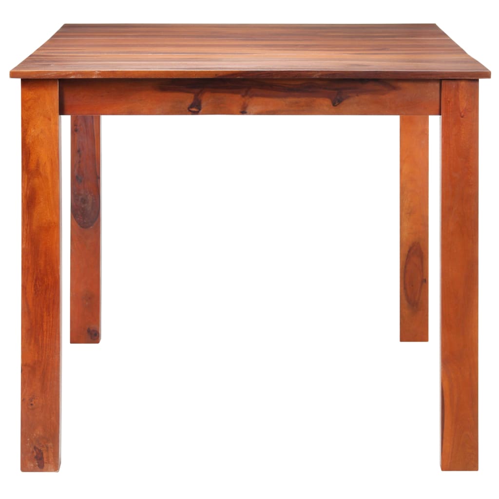 vidaXL Eettafel 120x60x76 cm massief acaciahout - Aashly