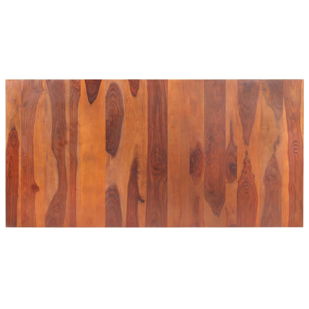 vidaXL Eettafel 120x60x76 cm massief acaciahout - Aashly