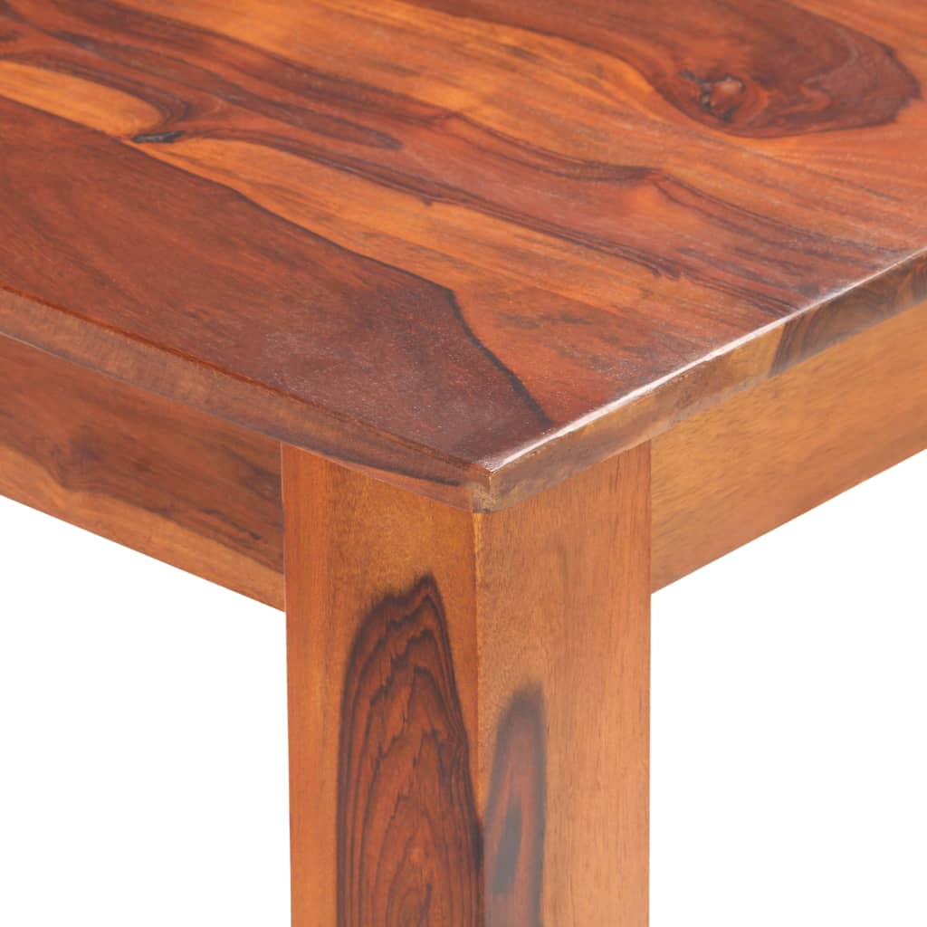 vidaXL Eettafel 120x60x76 cm massief acaciahout - Aashly