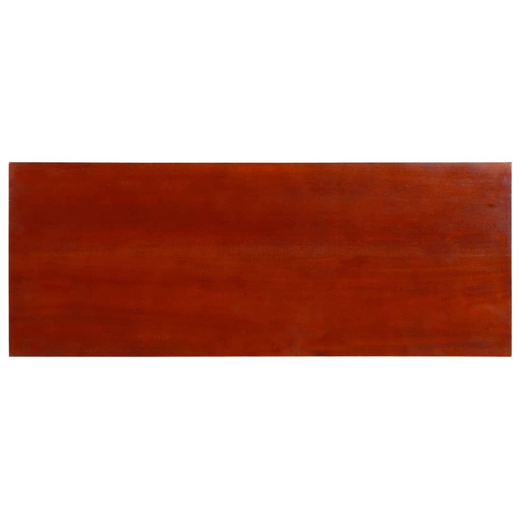 vidaXL Wall Table 90x30x75 cm Solid Mahogany Wood Classic Brown