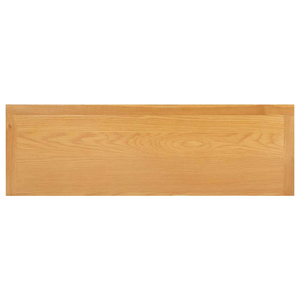 vidaXL Ladekast 105x33,5x73 cm massief eikenhout - Aashly