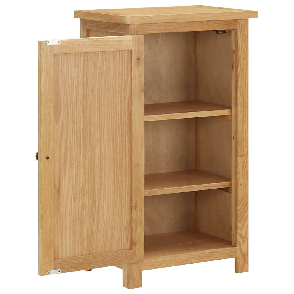 vidaXL Cabinet 45x32x85 cm Solid Oak Wood