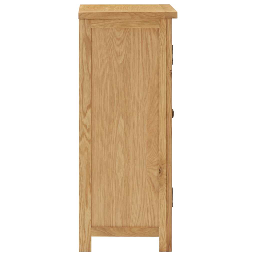 vidaXL Cabinet 45x32x85 cm Solid Oak Wood