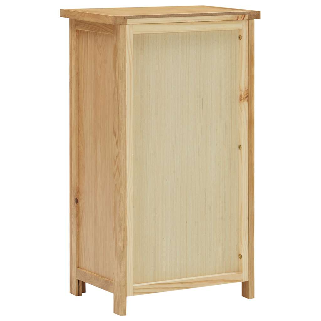 vidaXL Cabinet 45x32x85 cm Solid Oak Wood