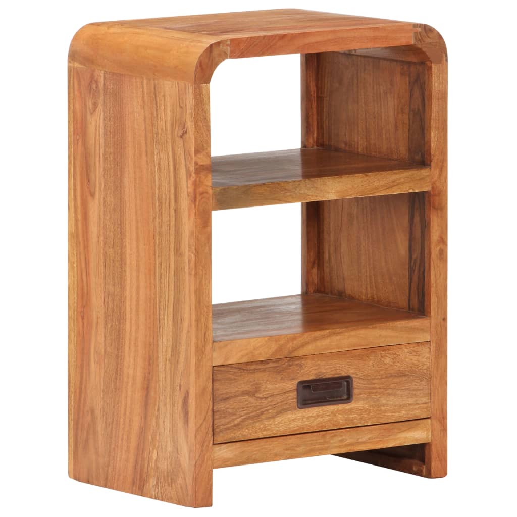 vidaXL Nachtkastje 40x30x60 cm acaciahout met honingafwerking - Aashly