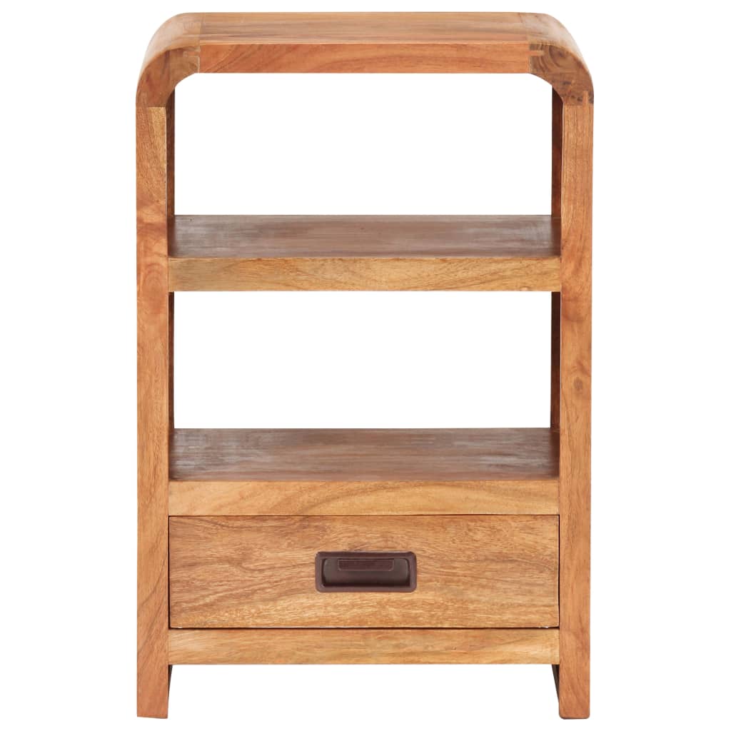 vidaXL Nachtkastje 40x30x60 cm acaciahout met honingafwerking - Aashly