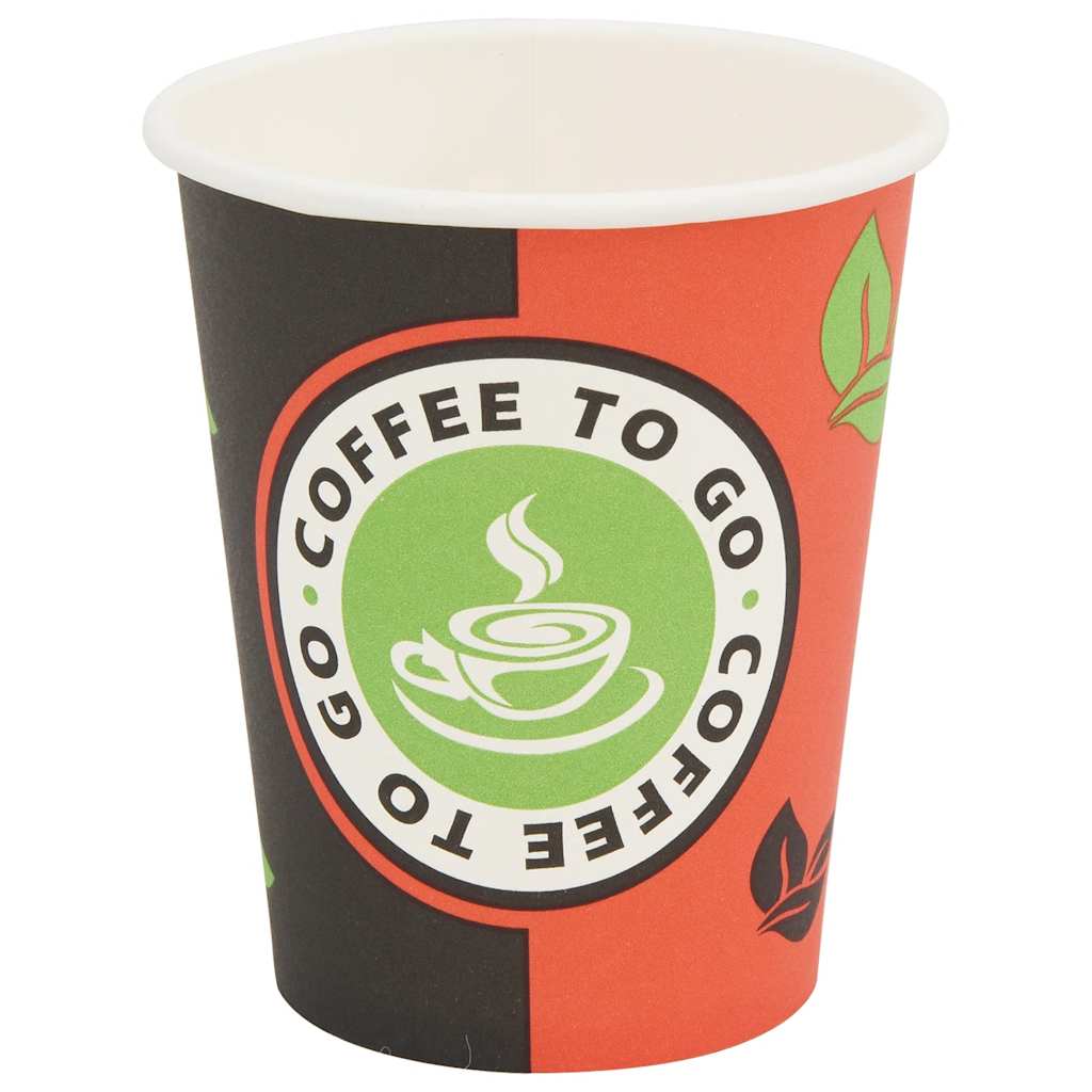 vidaXL Wegwerp koffiebekers papier 120 ml (4 oz) 1000 st - Aashly