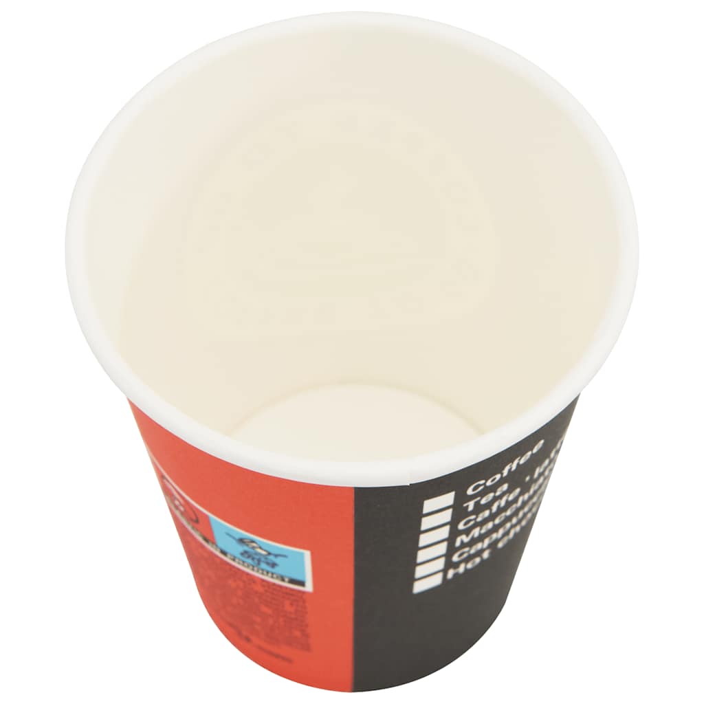vidaXL Wegwerp koffiebekers papier 120 ml (4 oz) 1000 st - Aashly