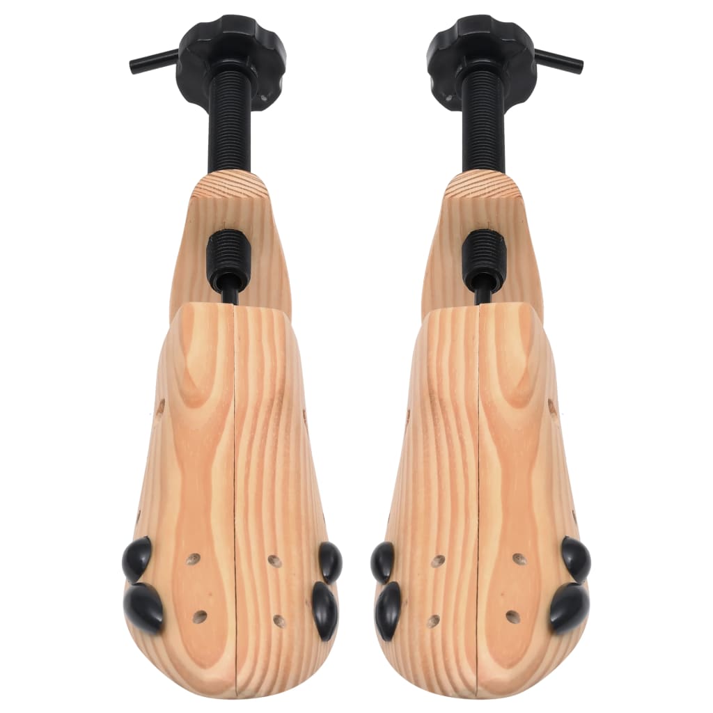 vidaXL Schoenspanners 2 paar maat 36-40 massief grenenhout - Aashly
