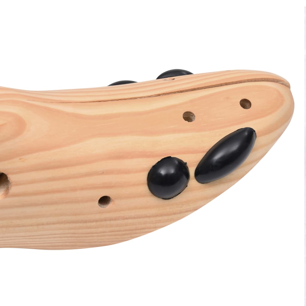 vidaXL Schoenspanners 2 paar maat 36-40 massief grenenhout - Aashly