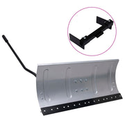 vidaXL Snow Plow for Lawn Mower with Adapter 100 cm