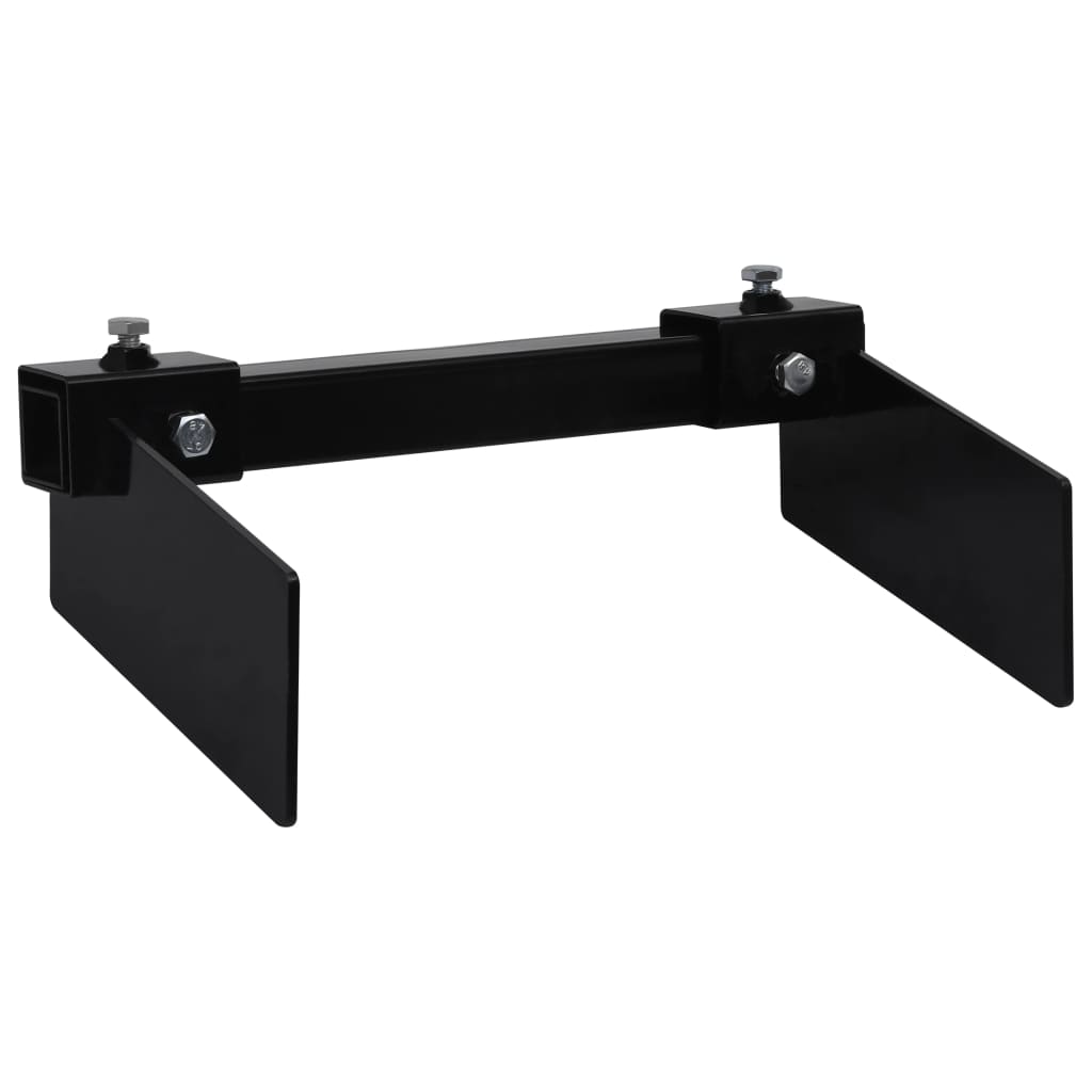 vidaXL Snow Plow for Lawn Mower with Adapter 100 cm