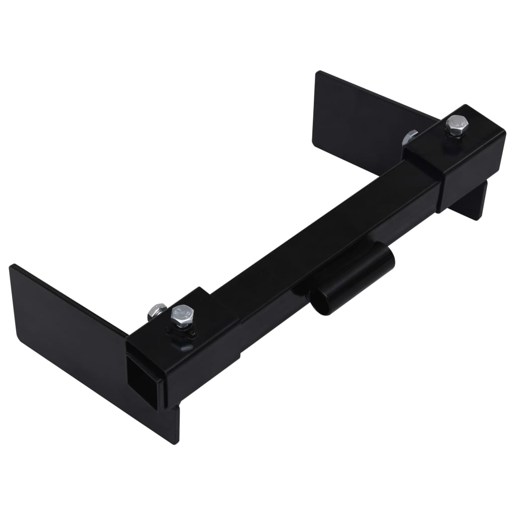 vidaXL Snow Plow for Lawn Mower with Adapter 100 cm