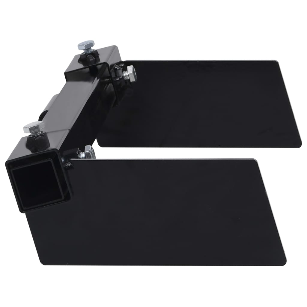 vidaXL Snow Plow for Lawn Mower with Adapter 100 cm