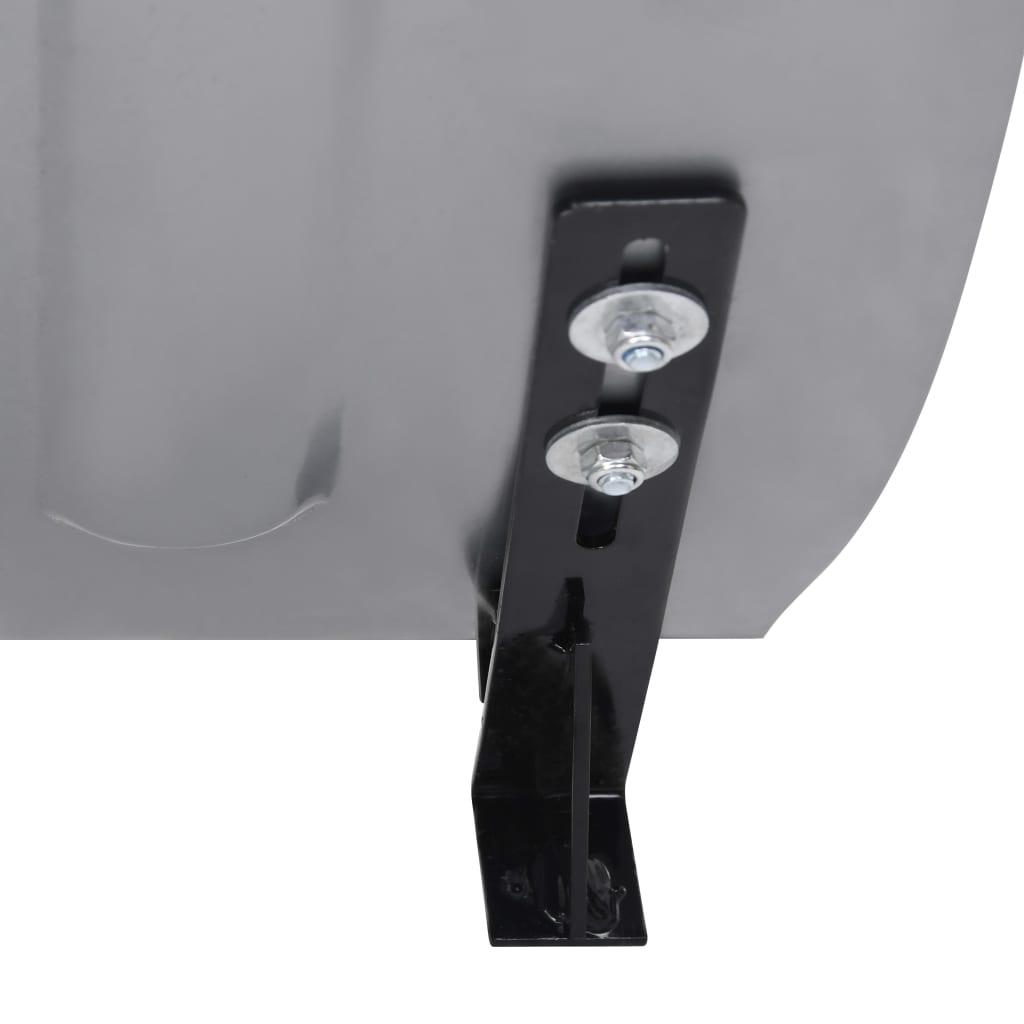 vidaXL Snow Plow for Lawn Mower with Adapter 100 cm