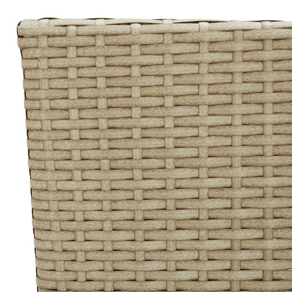 vidaXL 3-delige Tuinset beige