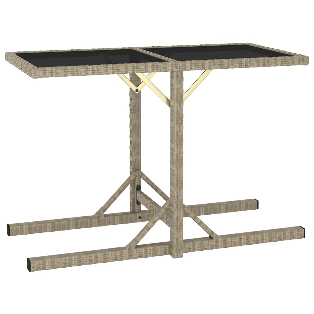 vidaXL 3-delige Tuinset beige