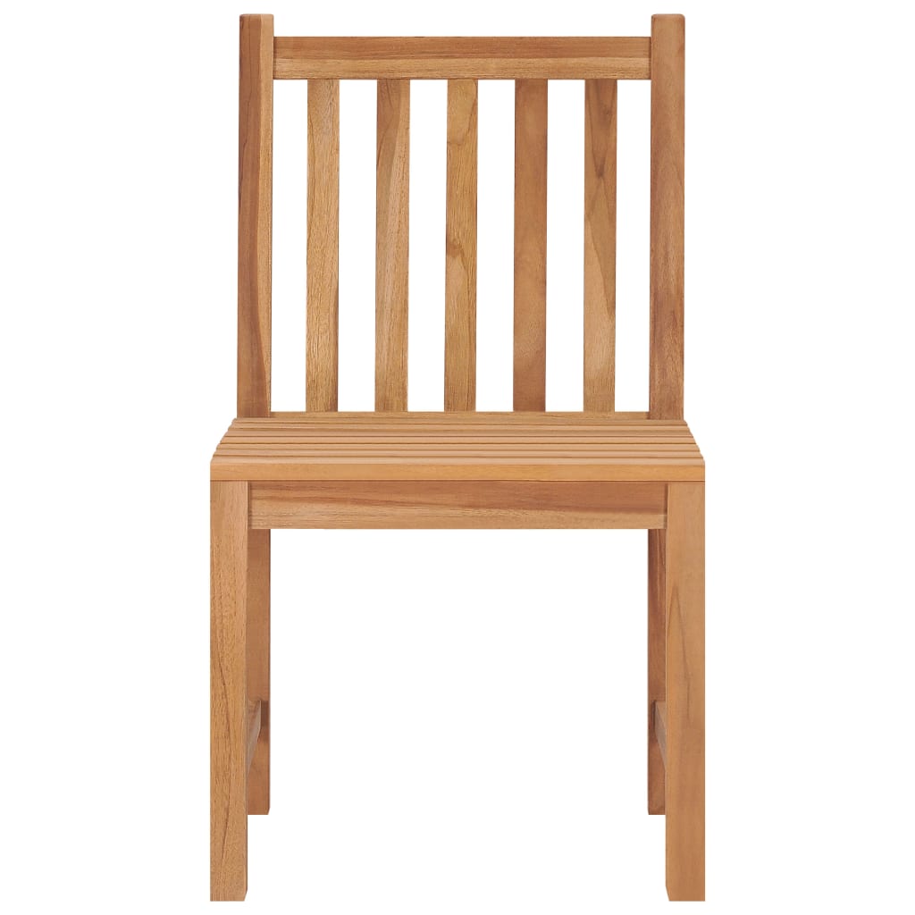 vidaXL Tuinstoelen 4 st massief teakhout - Aashly