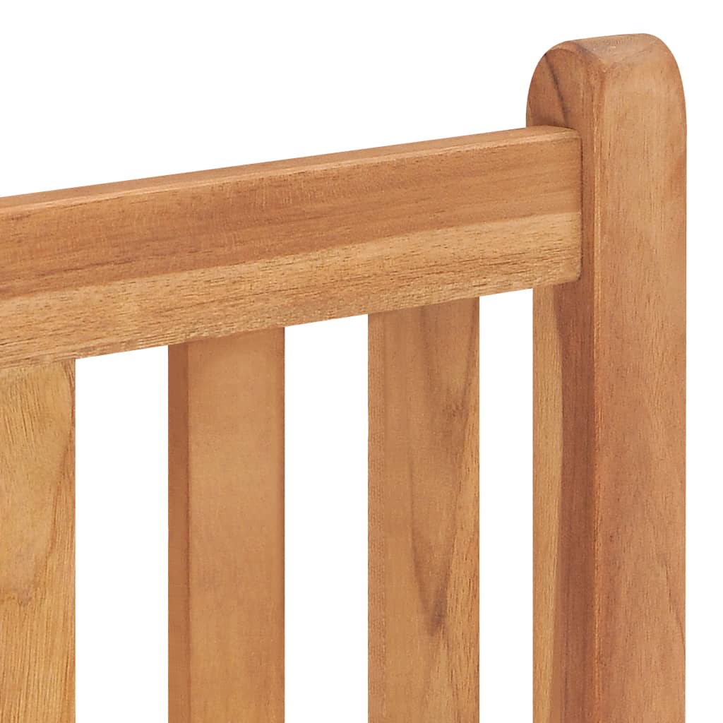 vidaXL Tuinstoelen 4 st massief teakhout - Aashly