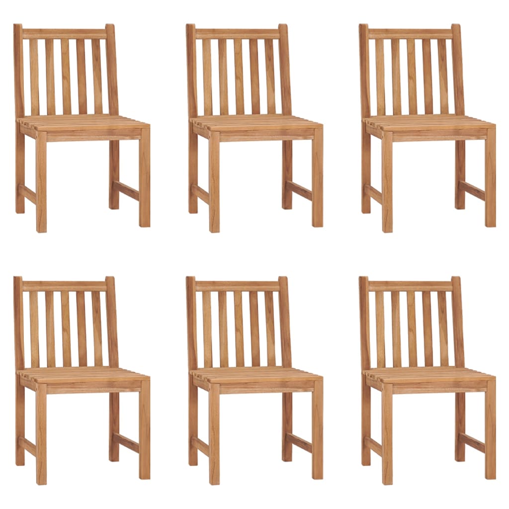 vidaXL Tuinstoelen 4 st massief teakhout - Aashly