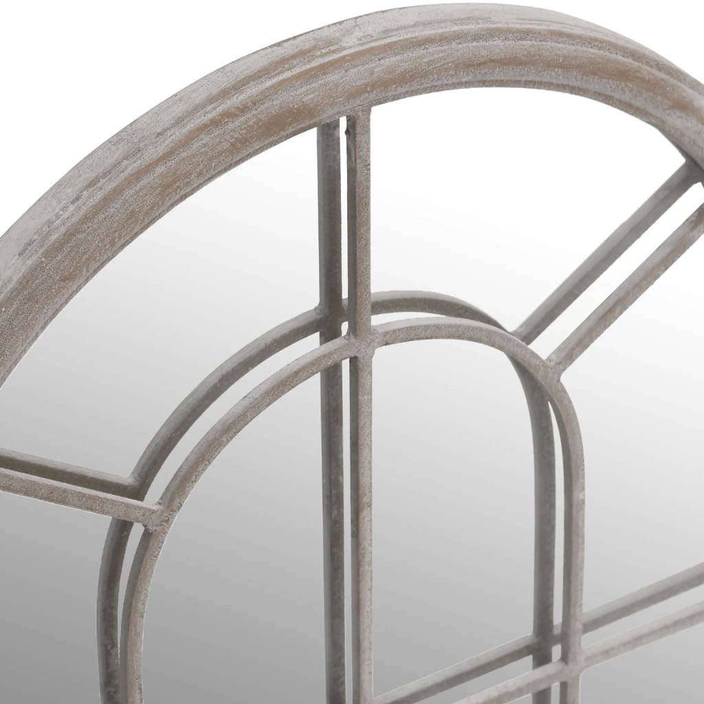 vidaXL Mirror 60x45 cm Iron Sand-Colored