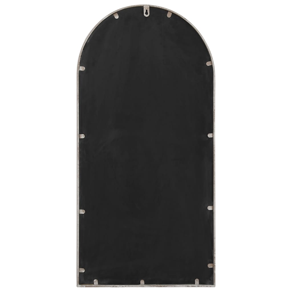 vidaXL Mirror 90x45 cm iron sand-coloured