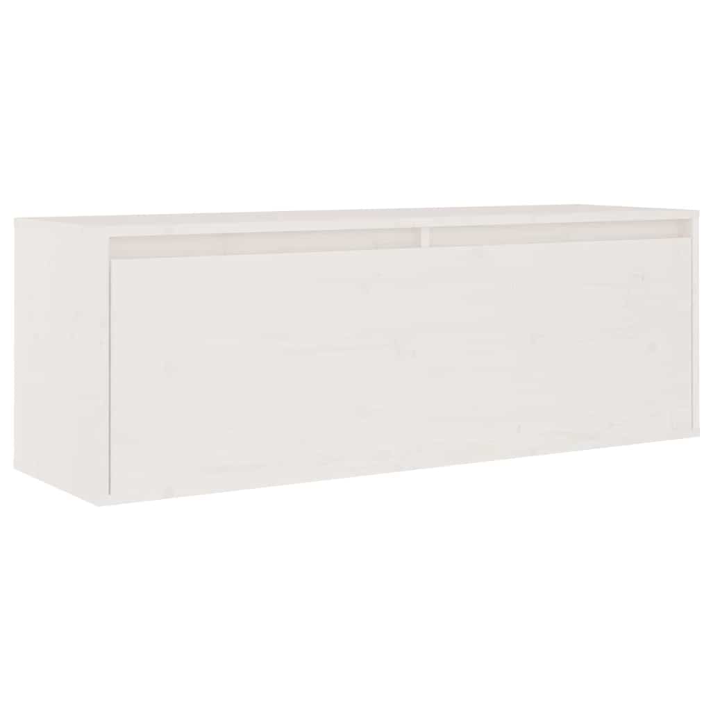 vidaXL Tv-meubelen 6 st massief grenenhout wit