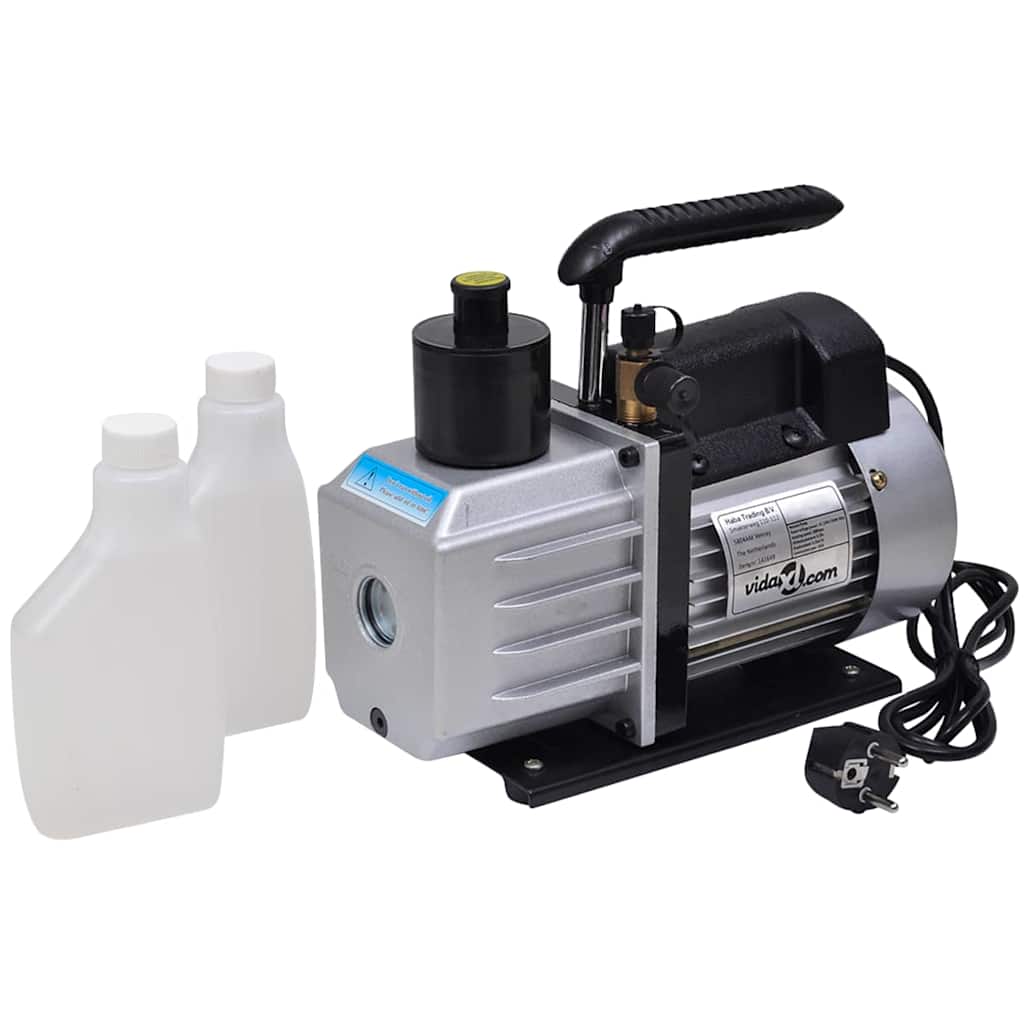 vidaXL Vacuümkamer met 2-traps pomp 7,4 L