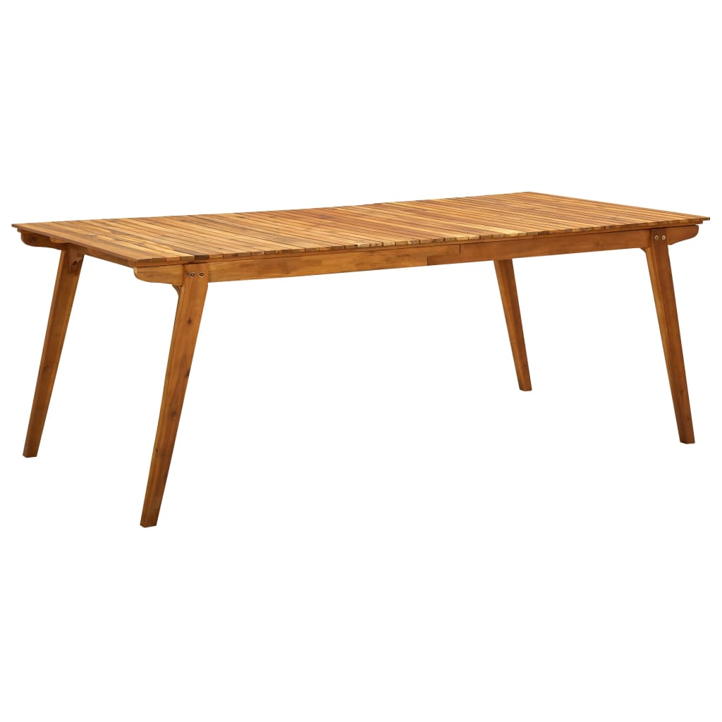 vidaXL Tuintafel 150x90x75 cm massief acaciahout