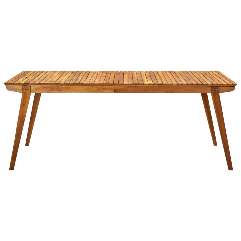 vidaXL Tuintafel 150x90x75 cm massief acaciahout