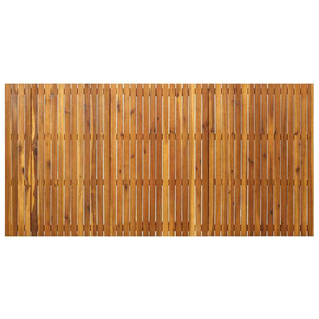 vidaXL Tuintafel 150x90x75 cm massief acaciahout