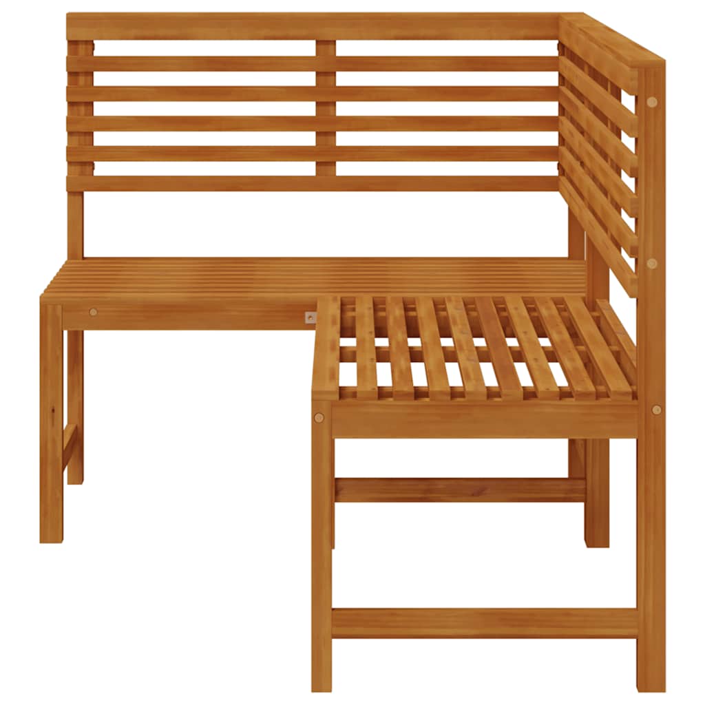 vidaXL Tuinhoekbank 140 cm massief acaciahout - Aashly