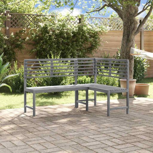 vidaXL Tuinhoekbank 140 cm massief acaciahout - Aashly