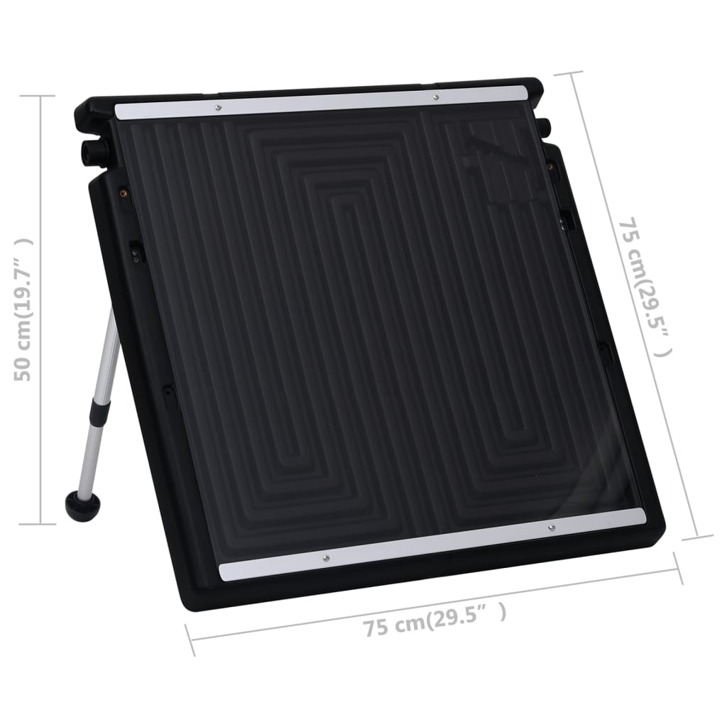 vidaXL Solar Pool Heating Panel 75x75 cm