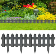 vidaXL Gazonranden 25 st 10 m PP wit - Aashly