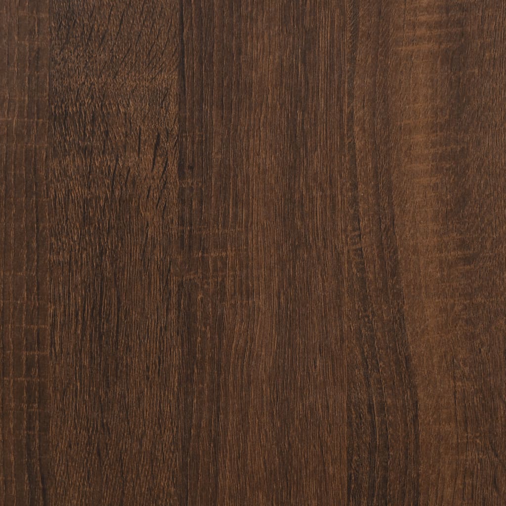 vidaXL 4-delige Badkamermeubelset bewerkt hout oud houtkleurig - Aashly
